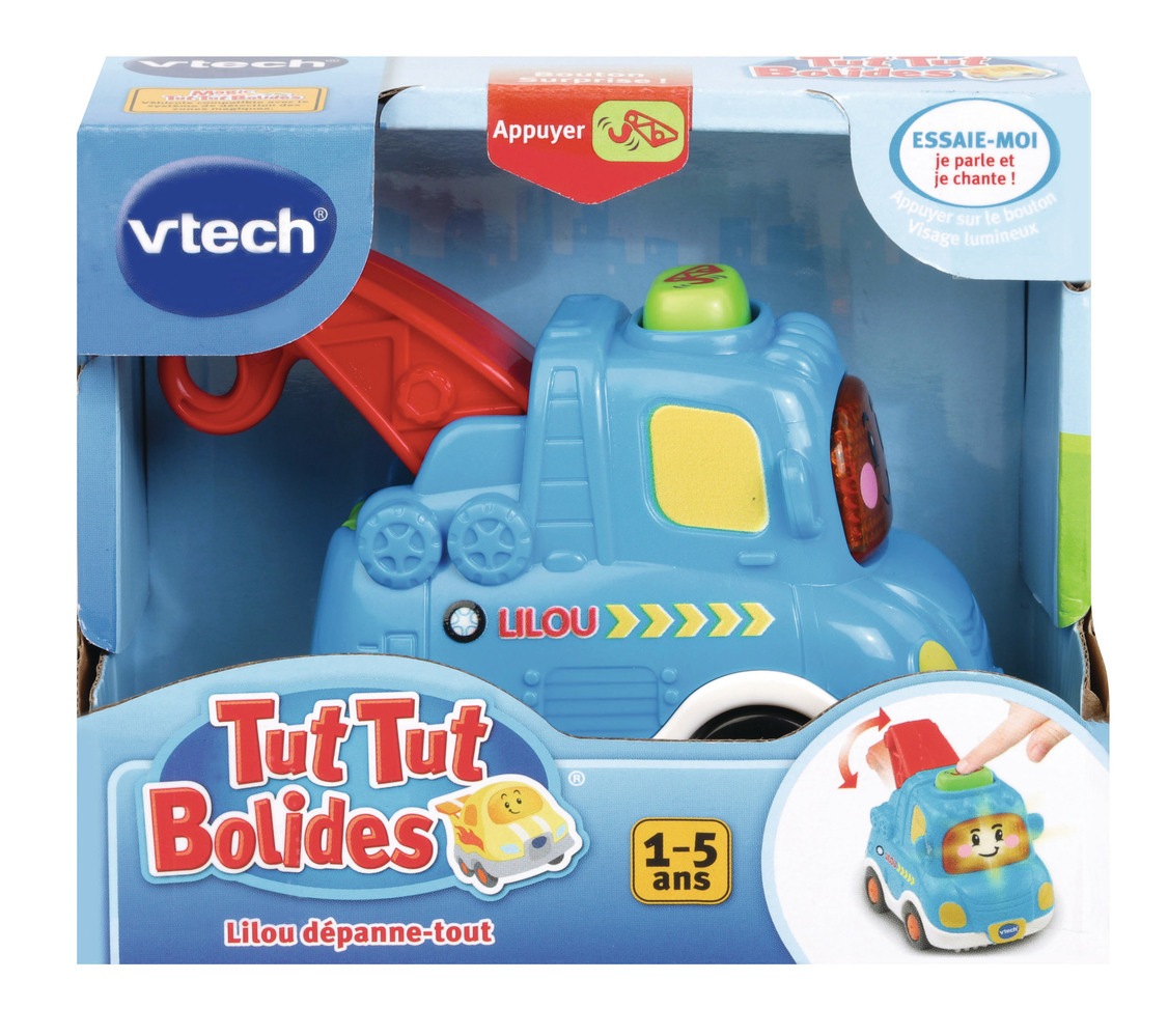 Circuit et Véhicules Vtech Tut Tut Bolides Série Pro Super Tour Duo Challenge - Autre circuits